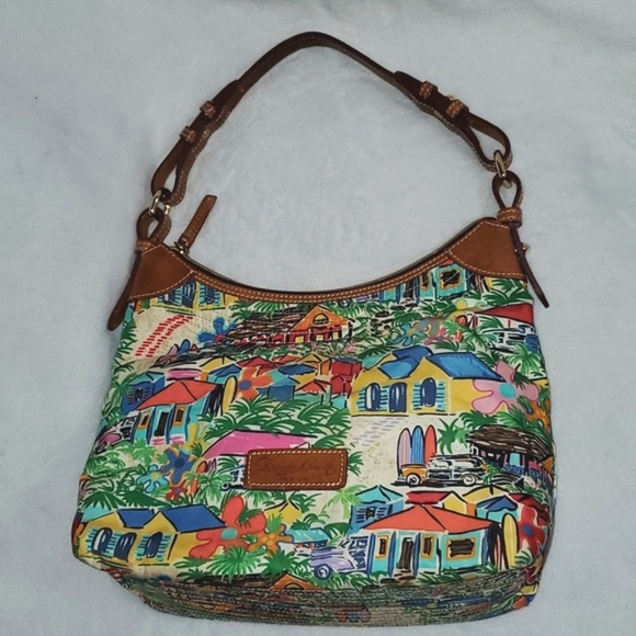 Dooney & Bourke Handbags - Dooney & Bourke Tropical Island Erica Shoulder Bag